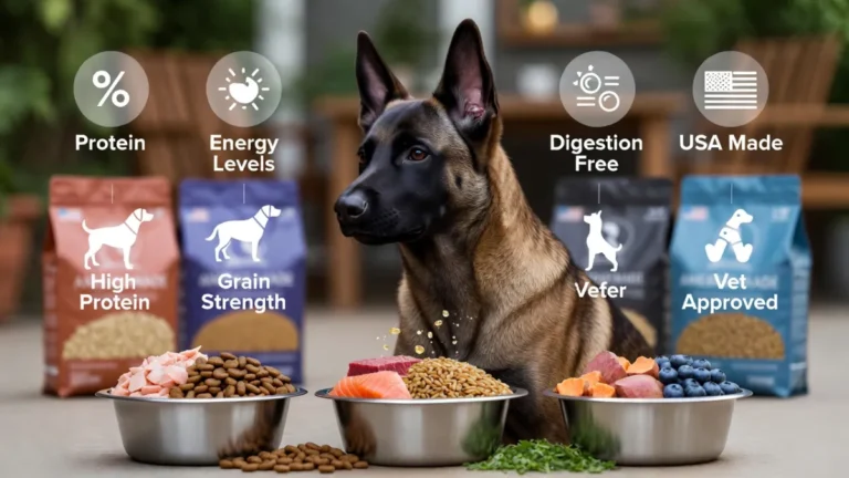 The Best American Dog Food For Belgian Malinois