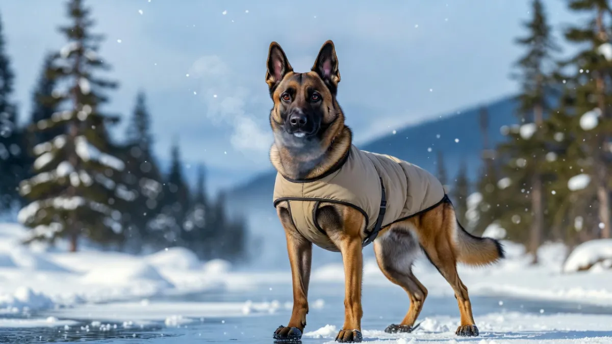 What Happens If A Belgian Malinois Lives In Snowy Areas?