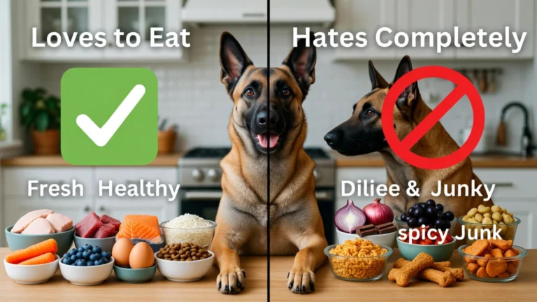 What Belgian Malinois Loves To Eat (And Hates Completely)