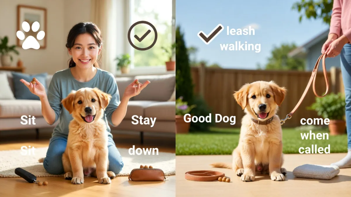 Dog Training Basics- How To Teach Good Behavior From Day One