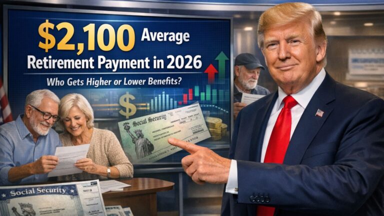 $2,100 Average Retirement Payment in 2026: Understanding Who Gets Higher or Lower Benefits