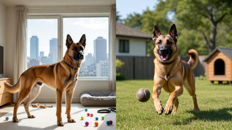 Apartment vs House: Where Belgian Malinois Lives Happily