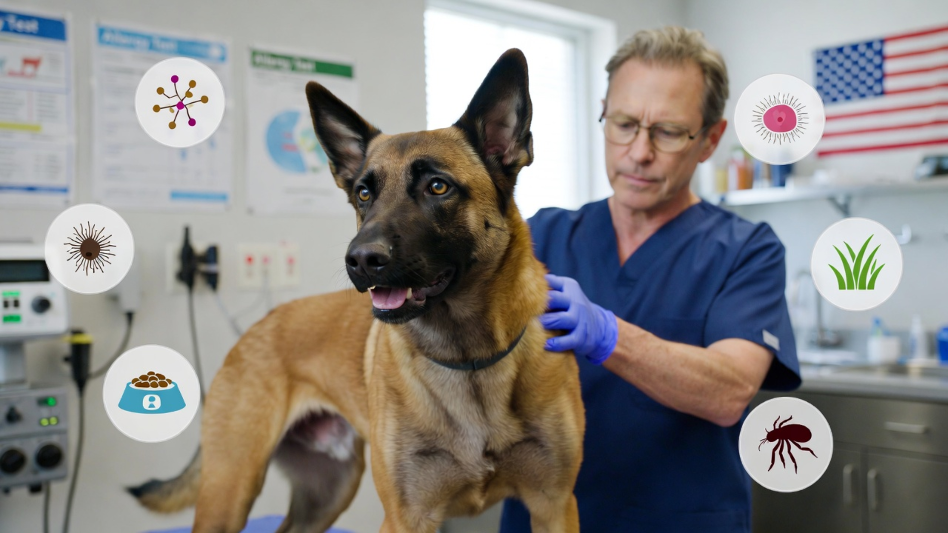 Common Allergies in Belgian Malinois (USA Dogs)