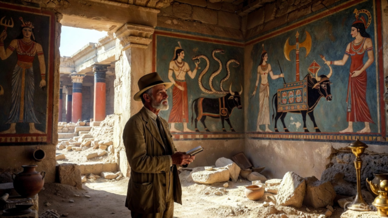 How Sir Arthur Evans Misunderstood the Complex Gods of Ancient Minoan Crete