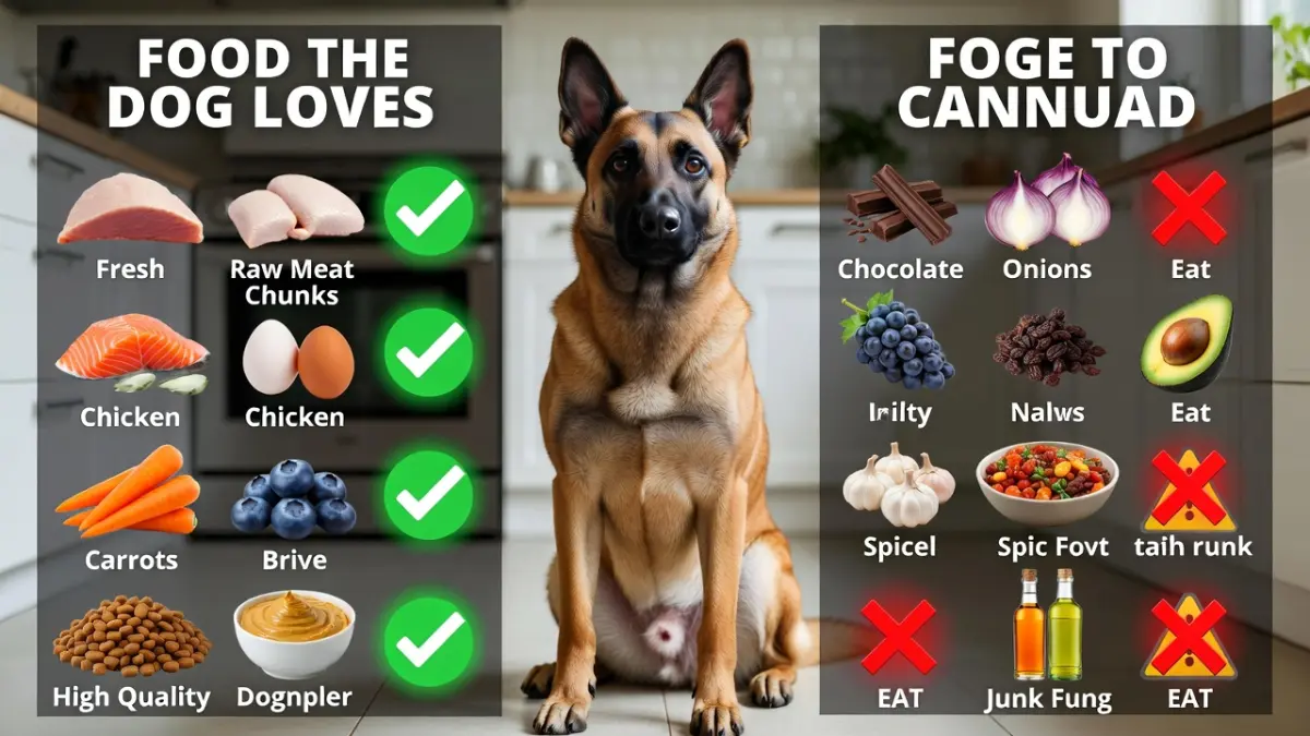 What Belgian Malinois Loves To Eat (And Hates Completely)