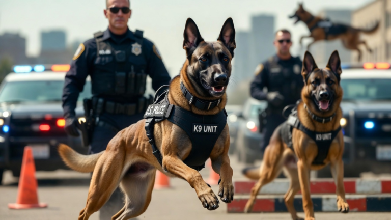 Why US Police Prefer Belgian Malinois Over German Shepherd