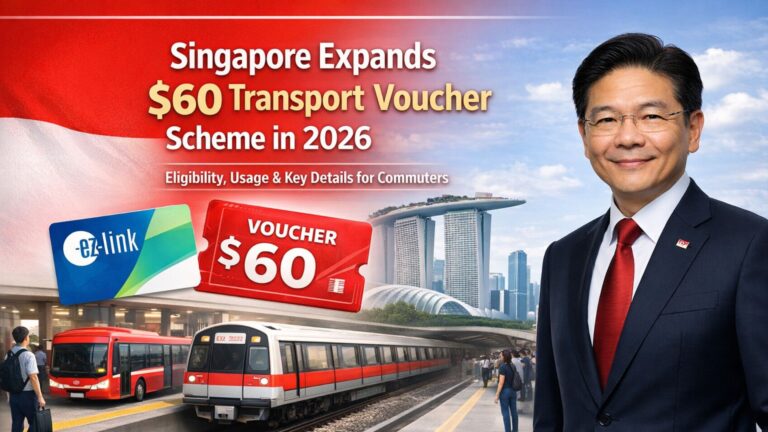 $60 Transport Voucher Scheme Expanded in Singapore for 2026: Who Qualifies and How to Use It