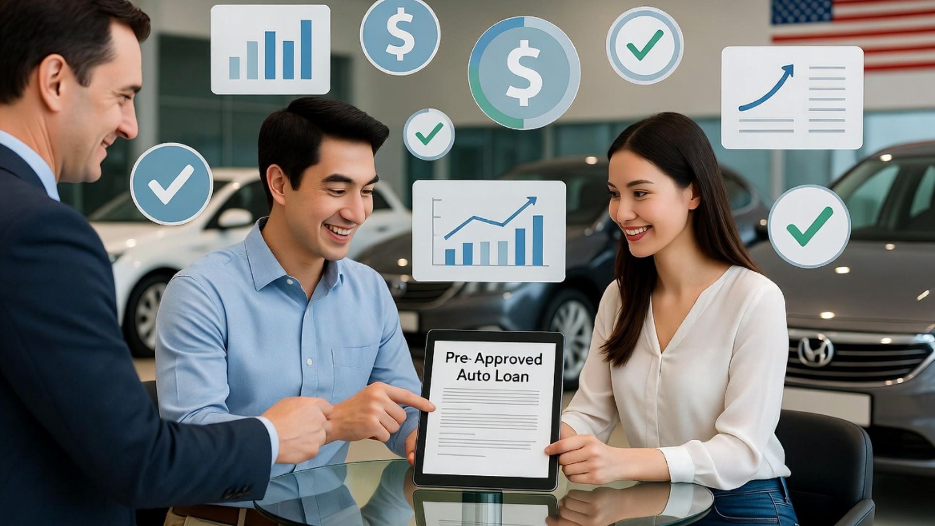Cómo obtener una preaprobación para un préstamo de auto en Estados Unidos
