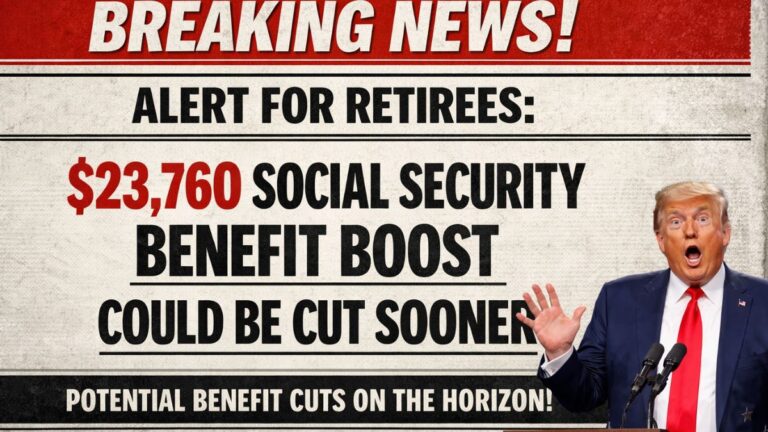 Alert for Retirees: $23,760 Social Security Benefit Boost Could Be Cut Sooner