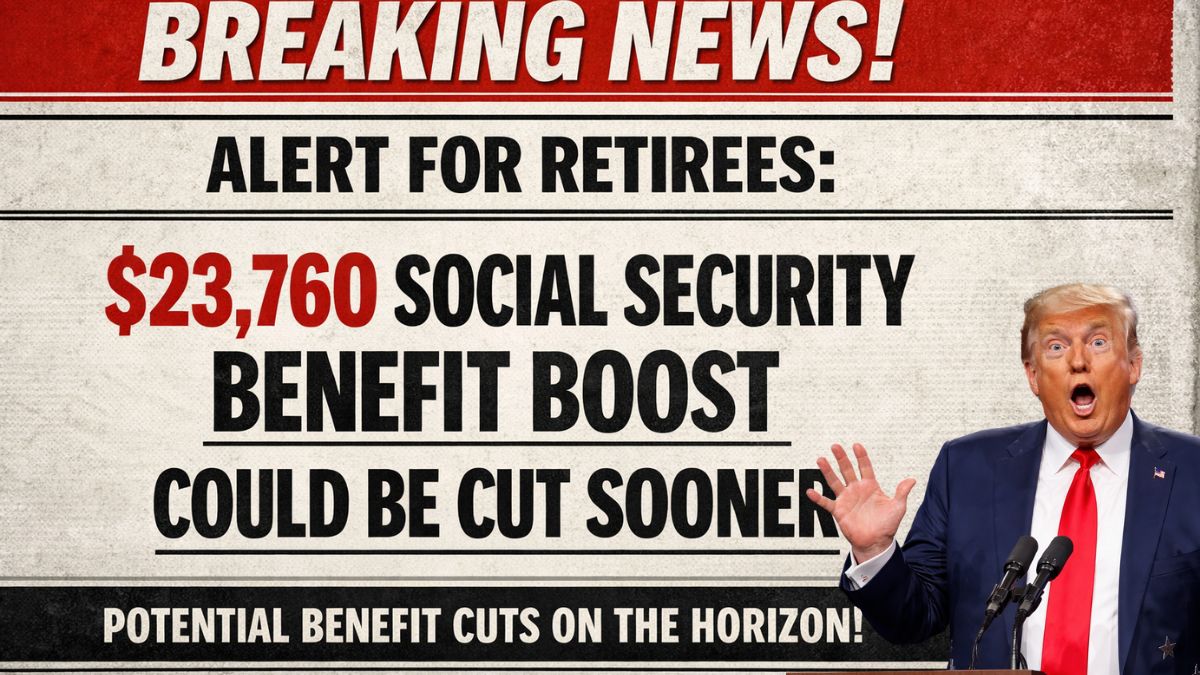 Alert for Retirees: $23,760 Social Security Benefit Boost Could Be Cut Sooner
