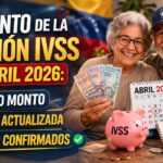 Aumento de la Pensión IVSS en Abril 2026: Nuevo Monto, Tabla Actualizada y Bonos Confirmados