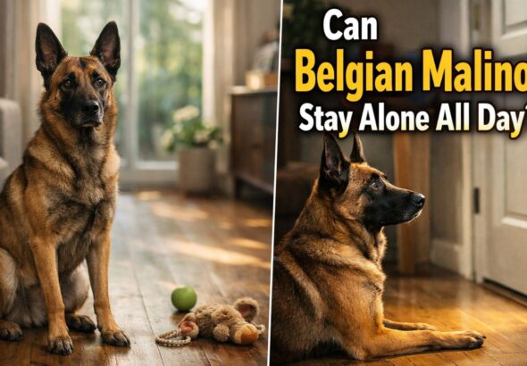 Can Belgian Malinois Stay Alone All Day?