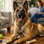 Daily Life of a Belgian Malinois in an American Home