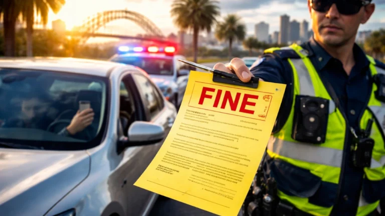 New Australian Driving Law Takes Effect - You Could Face Fines of $1,200+