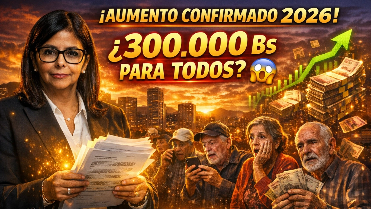 Nuevo Aumento Sorpresa IVSS 2026 - ¿Sube a 300.000 Bs Lo que Realmente está Pasando Ahora