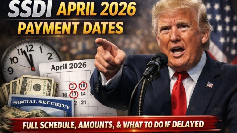 SSDI April 2026 Payment Dates – Full Schedule, Amounts, and What to Do If Delayed