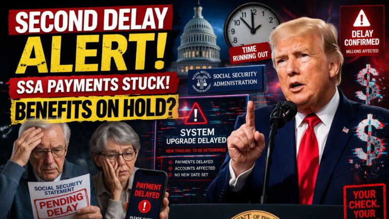 Warning: Second Delay Hits Social Security System Upgrade – Beneficiaries Left Waiting!