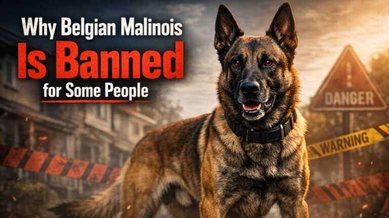 Why Belgian Malinois Is Banned for Some People
